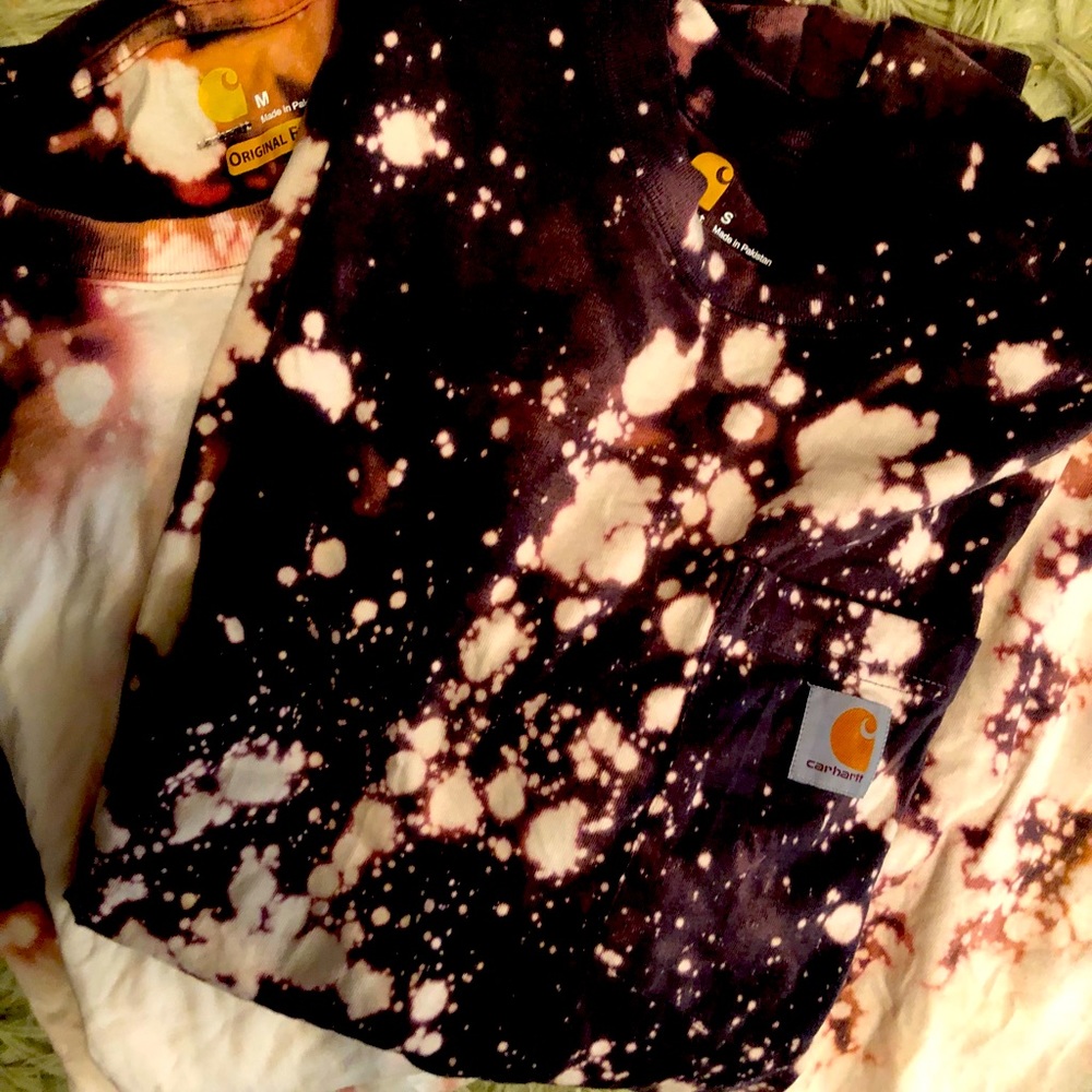 Carhartt bleached navy tee